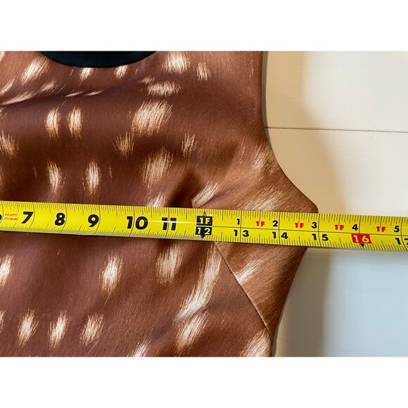 Cameo Fawn Mini Dress Fit and Flare Sleeveless Forest Fairy Cosplay Sz XS Brown - Picture 13 of 14